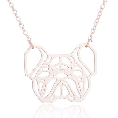 Necklace Pet Dog Pug Pendant Necklace