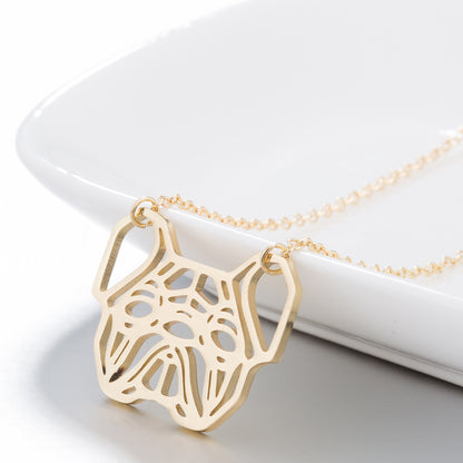 Necklace Pet Dog Pug Pendant Necklace