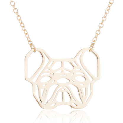 Necklace Pet Dog Pug Pendant Necklace