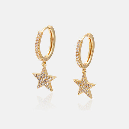 Star earrings. Star earrings
