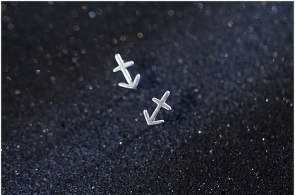 12 constellation earrings simple wishing earrings earrings