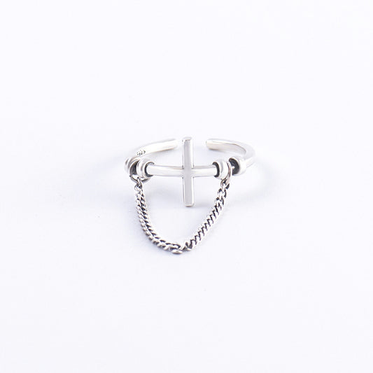 Ring Original Design Female Pure Handmade Ring Tail Ring