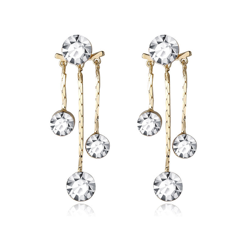 Temperament Tassel Earrings Female Earrings Personality Sexy Earrings